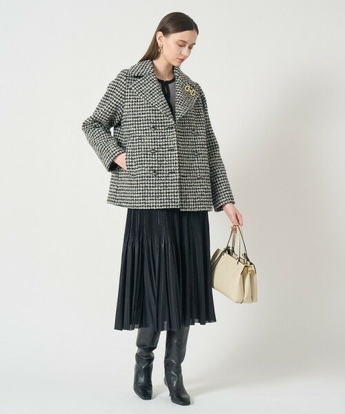 ANAYI / アナイ ロング・マキシ丈スカート | セミシャイニーラメプリーツ スカート | 詳細17