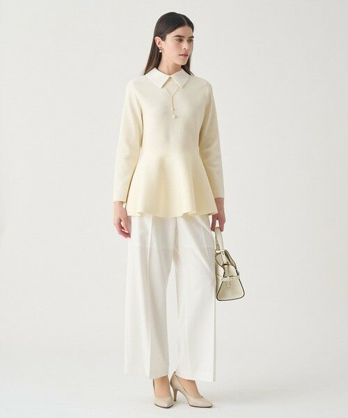 ANAYI / アナイ その他パンツ | 【Eternal Line 2026】クリアツイルワイドパンツ | 詳細4