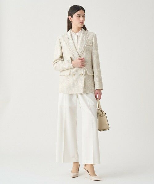 ANAYI / アナイ その他パンツ | 【Eternal Line 2026】クリアツイルワイドパンツ | 詳細6