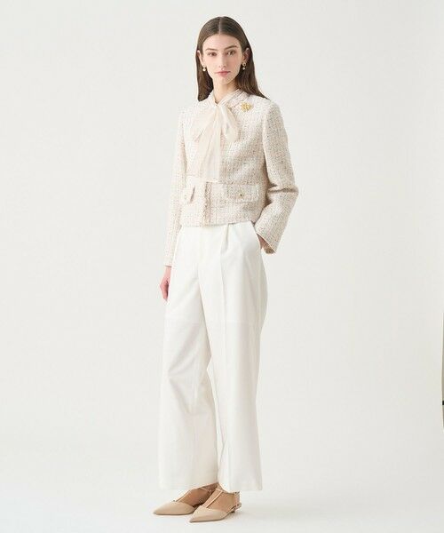 ANAYI / アナイ その他パンツ | 【Eternal Line 2026】クリアツイルワイドパンツ | 詳細8