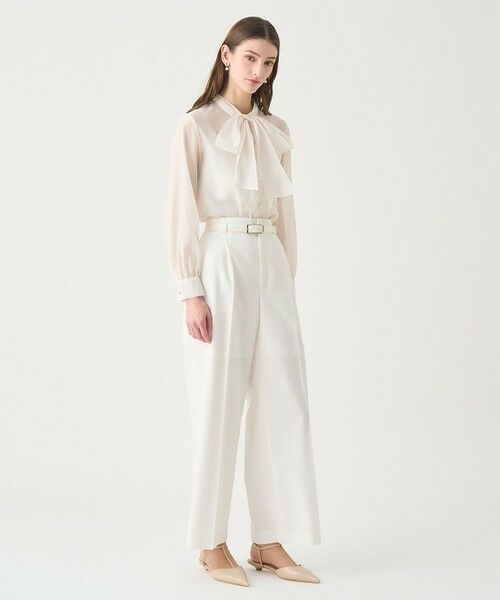 ANAYI / アナイ その他パンツ | 【Eternal Line 2026】クリアツイルワイドパンツ | 詳細9