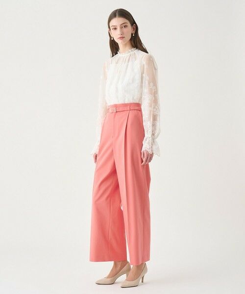 ANAYI / アナイ その他パンツ | 【Eternal Line 2026】クリアツイルワイドパンツ | 詳細19