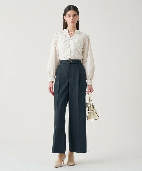 ANAYI / アナイ その他パンツ | 【Eternal Line 2026】クリアツイルワイドパンツ | 詳細29