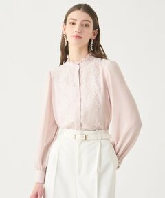 ANAYI / アナイ シャツ・ブラウス | 【Eternal Line 2026】ジョーゼットレースコンビ ブラウス