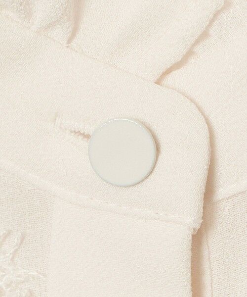 ANAYI / アナイ シャツ・ブラウス | 【Eternal Line 2026】ジョーゼットレースコンビ ブラウス | 詳細9