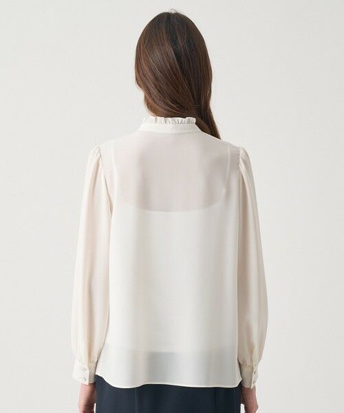 ANAYI / アナイ シャツ・ブラウス | 【Eternal Line 2026】ジョーゼットレースコンビ ブラウス | 詳細3