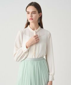 ANAYI / アナイ シャツ・ブラウス | 【Eternal Line 2026】ジョーゼットテクニカル刺繍 ブラウス