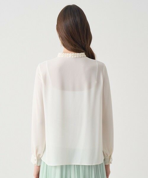 ANAYI / アナイ シャツ・ブラウス | 【Eternal Line 2026】ジョーゼットテクニカル刺繍 ブラウス | 詳細3
