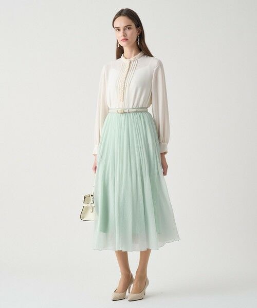 ANAYI / アナイ シャツ・ブラウス | 【Eternal Line 2026】ジョーゼットテクニカル刺繍 ブラウス | 詳細5