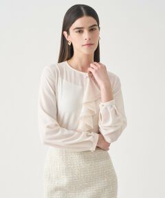 ANAYI / アナイ シャツ・ブラウス | 【Eternal Line 2026】ジョーゼットビーズフリル ブラウス