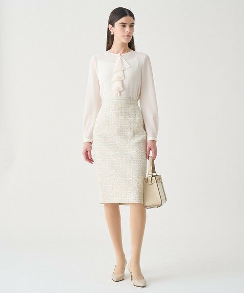 ANAYI / アナイ シャツ・ブラウス | 【Eternal Line 2026】ジョーゼットビーズフリル ブラウス | 詳細3