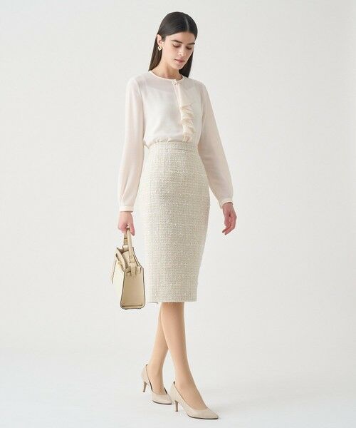 ANAYI / アナイ シャツ・ブラウス | 【Eternal Line 2026】ジョーゼットビーズフリル ブラウス | 詳細2