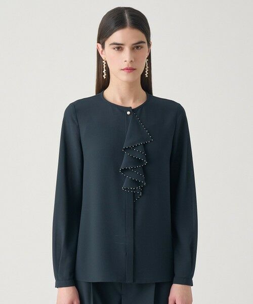 ANAYI / アナイ シャツ・ブラウス | 【Eternal Line 2026】ジョーゼットビーズフリル ブラウス | 詳細15