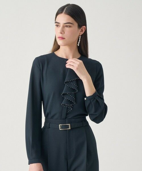 ANAYI / アナイ シャツ・ブラウス | 【Eternal Line 2026】ジョーゼットビーズフリル ブラウス | 詳細18