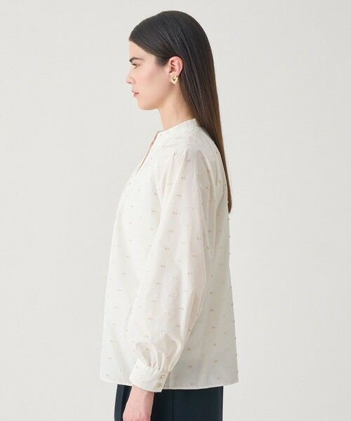 ANAYI / アナイ シャツ・ブラウス | 【Eternal Line 2026】タフタカットジャガードタック ブラウス | 詳細2