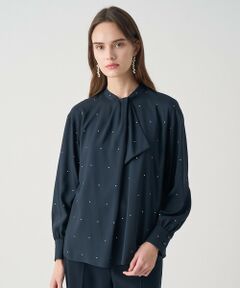 ANAYI / アナイ シャツ・ブラウス | 【Eternal Line 2026】ピンドットプリントボウタイブラウス