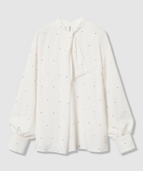 ANAYI / アナイ シャツ・ブラウス | 【Eternal Line 2026】ピンドットプリントボウタイブラウス | 詳細5