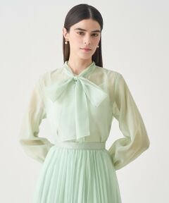 ANAYI / アナイ シャツ・ブラウス | 【Eternal Line 2026】シアーオーガンボウタイ ブラウス