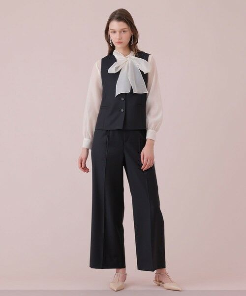 ANAYI / アナイ シャツ・ブラウス | 【Eternal Line 2026】シアーオーガンボウタイ ブラウス | 詳細6