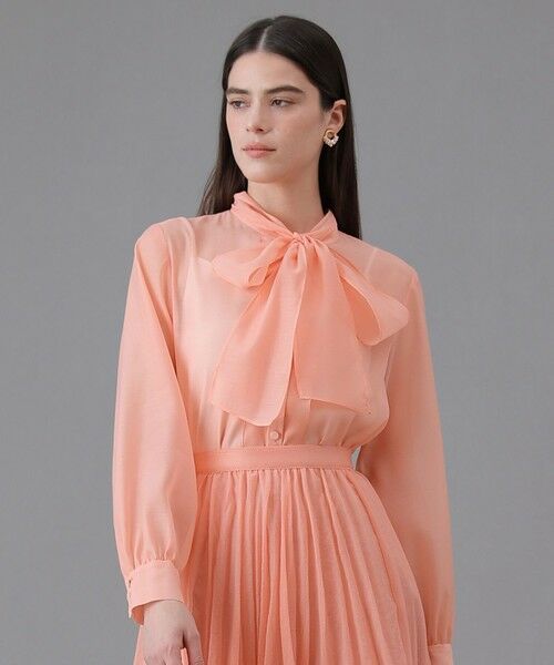 ANAYI / アナイ シャツ・ブラウス | 【Eternal Line 2026】シアーオーガンボウタイ ブラウス | 詳細11