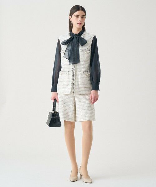 ANAYI / アナイ シャツ・ブラウス | 【Eternal Line 2026】シアーオーガンボウタイ ブラウス | 詳細24