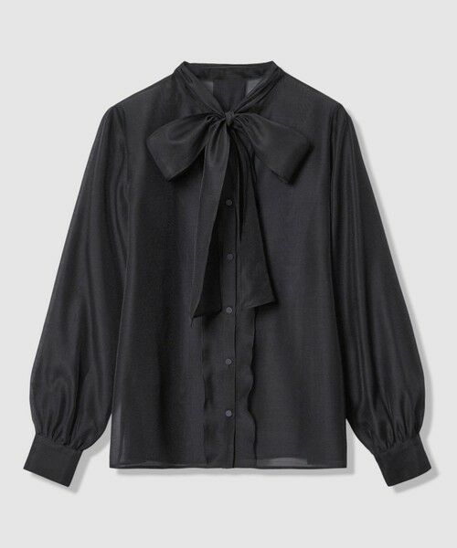 ANAYI / アナイ シャツ・ブラウス | 【Eternal Line 2026】シアーオーガンボウタイ ブラウス | 詳細26