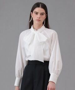 ANAYI / アナイ シャツ・ブラウス | 【Eternal Line 2026】テックスストレッチボウタイシャツ ブラウス