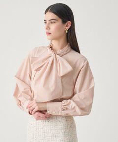 ANAYI / アナイ シャツ・ブラウス | 【Eternal Line 2026】テックスストレッチボウタイシャツ ブラウス