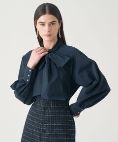 ANAYI / アナイ シャツ・ブラウス | 【Eternal Line 2026】テックスストレッチボウタイシャツ ブラウス