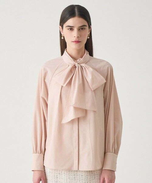 ANAYI / アナイ シャツ・ブラウス | 【Eternal Line 2026】テックスストレッチボウタイシャツ ブラウス | 詳細9