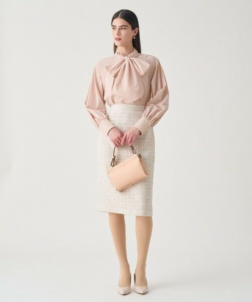 ANAYI / アナイ シャツ・ブラウス | 【Eternal Line 2026】テックスストレッチボウタイシャツ ブラウス | 詳細13