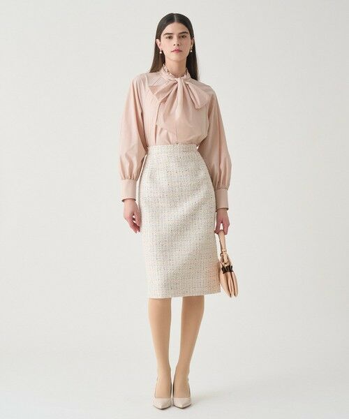 ANAYI / アナイ シャツ・ブラウス | 【Eternal Line 2026】テックスストレッチボウタイシャツ ブラウス | 詳細14