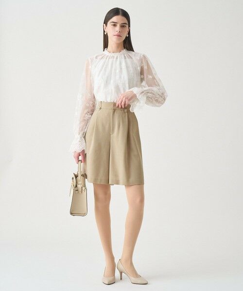 ANAYI / アナイ シャツ・ブラウス | 【Eternal Line 2026】チュール刺繍ベル袖 ブラウス | 詳細7