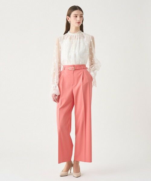 ANAYI / アナイ シャツ・ブラウス | 【Eternal Line 2026】チュール刺繍ベル袖 ブラウス | 詳細8