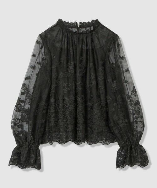 ANAYI / アナイ シャツ・ブラウス | 【Eternal Line 2026】チュール刺繍ベル袖 ブラウス | 詳細16