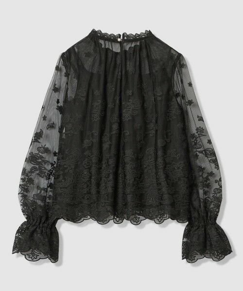 ANAYI / アナイ シャツ・ブラウス | 【Eternal Line 2026】チュール刺繍ベル袖 ブラウス | 詳細17