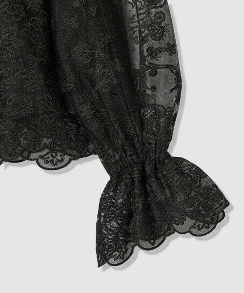 ANAYI / アナイ シャツ・ブラウス | 【Eternal Line 2026】チュール刺繍ベル袖 ブラウス | 詳細19
