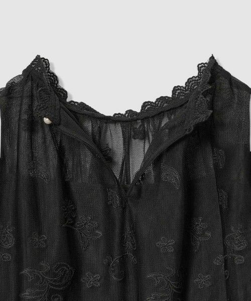 ANAYI / アナイ シャツ・ブラウス | 【Eternal Line 2026】チュール刺繍ベル袖 ブラウス | 詳細21