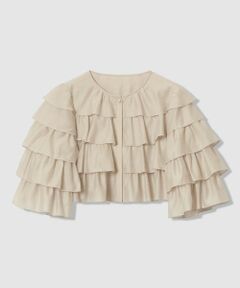 ANAYI / アナイ その他トップス | オーガンジーティアードボレロ ブラウス