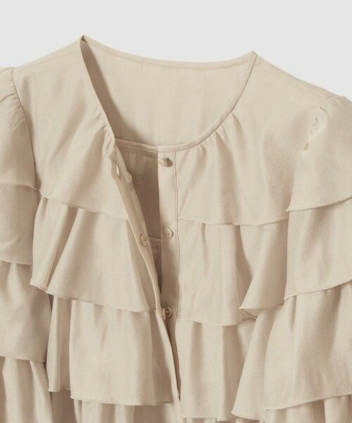 ANAYI / アナイ その他トップス | オーガンジーティアードボレロ ブラウス | 詳細7