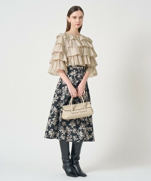 ANAYI / アナイ その他トップス | オーガンジーティアードボレロ ブラウス | 詳細4