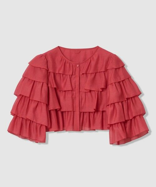 ANAYI / アナイ その他トップス | オーガンジーティアードボレロ ブラウス | 詳細14