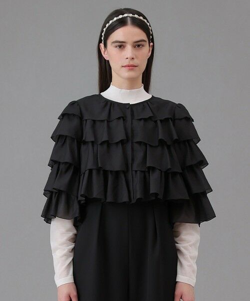 ANAYI / アナイ その他トップス | オーガンジーティアードボレロ ブラウス | 詳細18