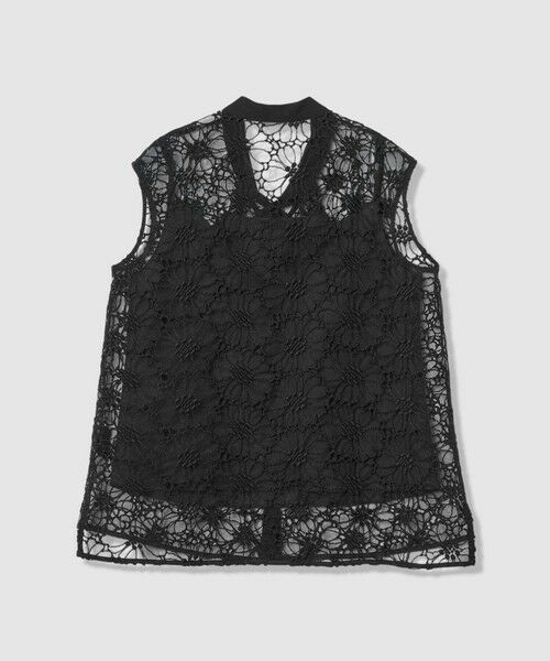 ANAYI / アナイ シャツ・ブラウス | フラワー刺繍ボウタイブラウス | 詳細1