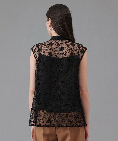 ANAYI / アナイ シャツ・ブラウス | フラワー刺繍ボウタイブラウス | 詳細12