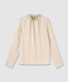 ANAYI / アナイ シャツ・ブラウス | ハンマーサテンスタンド ブラウス