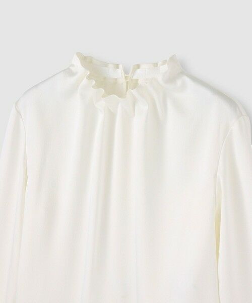 ANAYI / アナイ シャツ・ブラウス | ハンマーサテンスタンド ブラウス | 詳細2