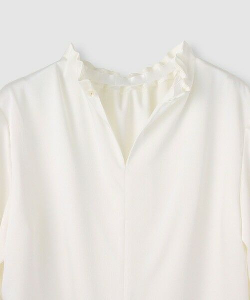 ANAYI / アナイ シャツ・ブラウス | ハンマーサテンスタンド ブラウス | 詳細3