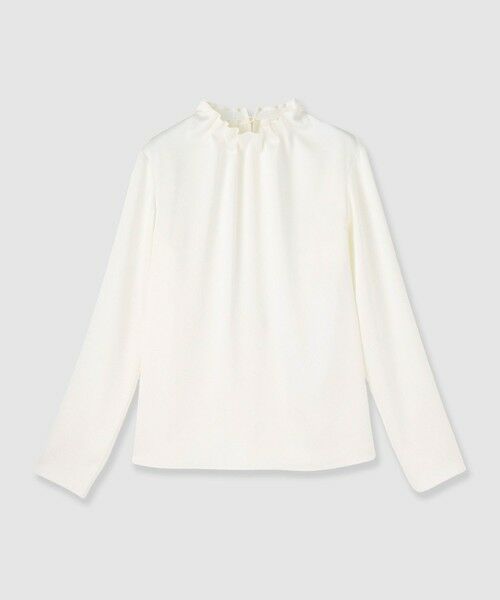 ANAYI / アナイ シャツ・ブラウス | ハンマーサテンスタンド ブラウス(white (01))