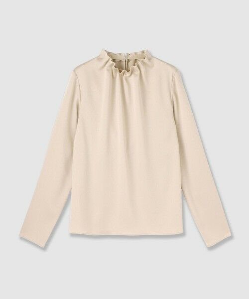 ANAYI / アナイ シャツ・ブラウス | ハンマーサテンスタンド ブラウス(beige (11))